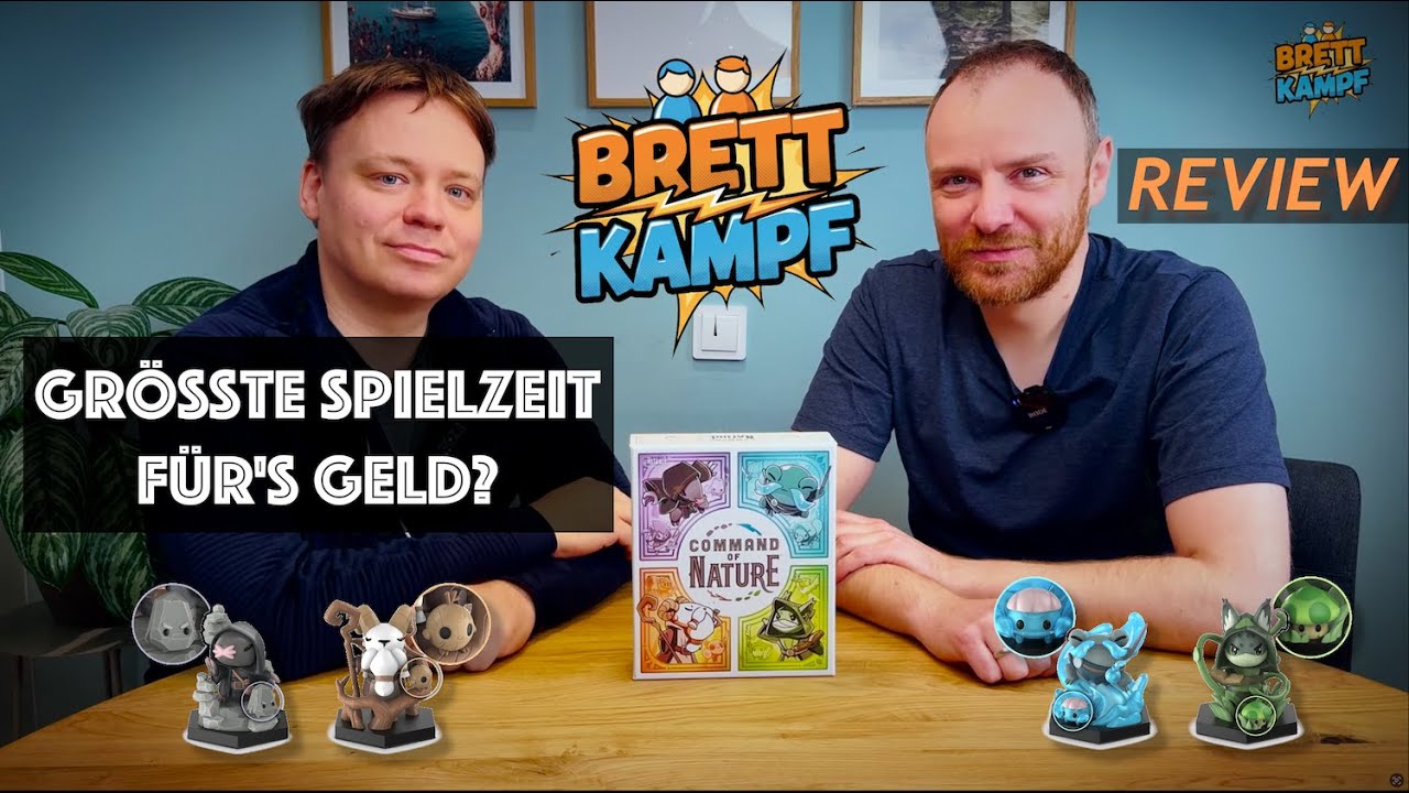 Größte Spielzeit für's Geld? | Command of Nature im 2-Spieler-Spiele-Fazit
