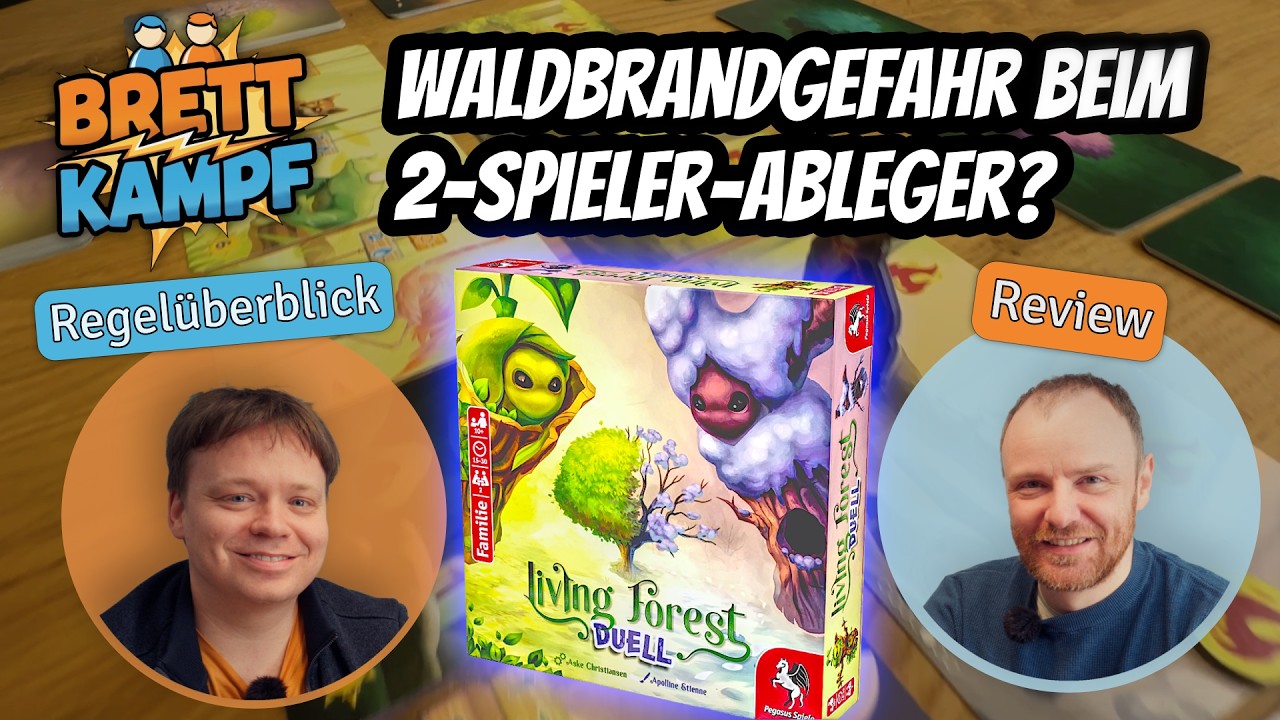 Living Forest Duell - So spielt sich der Ableger vom Kennerspiel 2022