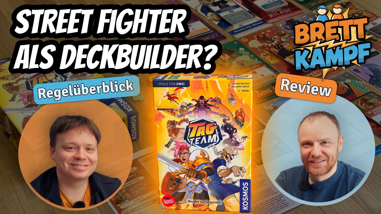 Street Fighter als Kartenspiel? 👊 TagTeam im Test! Deckbuilder trifft Autobattler